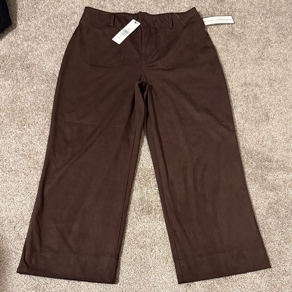 Bagatelle Women's Brown Wide Leg Pants